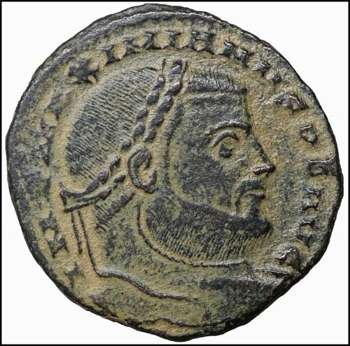 Galerio follis bronzo - follis, in