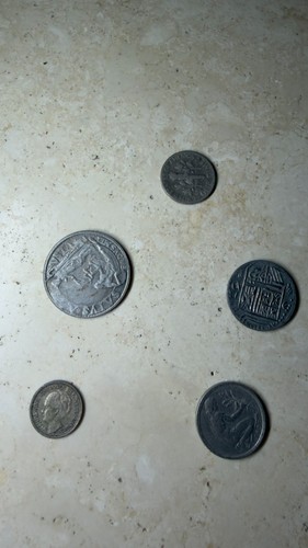 Vendo set monete antiche - set,