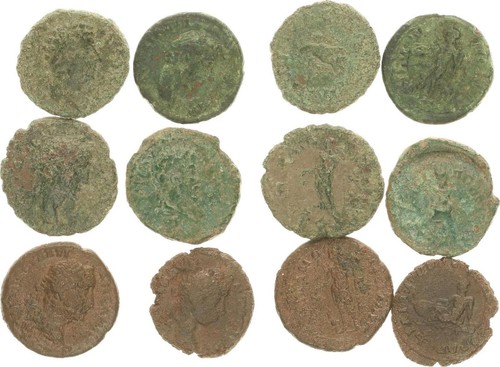 Moneta romana antica - moneta,