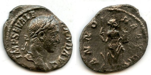 Denario argento di - denario, in