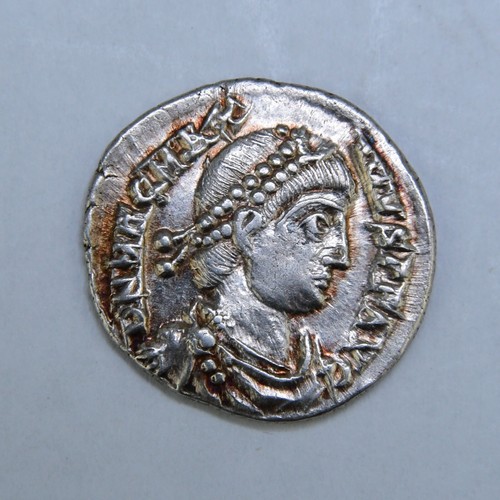 Moneta antica romana siliqua - moneta,