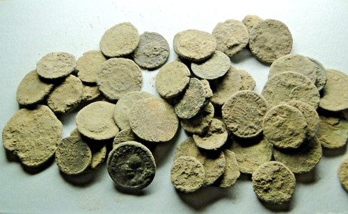 Cinque monete antiche - (5),
