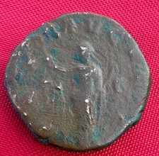 Moneta romana in bronzo