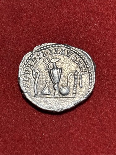 Geta denarius 198 - denarius, d.c.