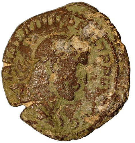 Antica moneta romana dupondus - antica,