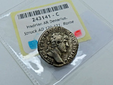 Moneta Argento Romana Denario