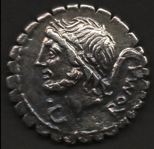 Denario serrato memmius - serrato, l.memmius