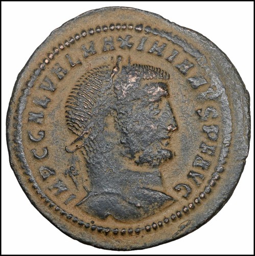 Galerio galerius follis monete - galerio,