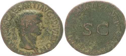 Moneta romana antica periodo - romana,