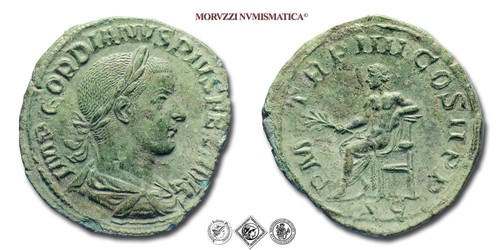Moruzzi numismatica gordiano - numismatica,